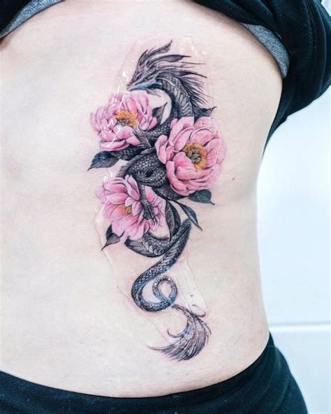 dragon tattoos for women|More.